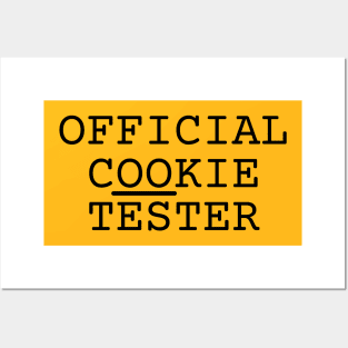 Love Freshly Baked Cookies-Cookie Tester Posters and Art